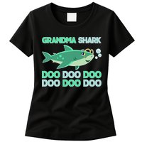 Grandma Shark Doo Doo Doo Womens T-Shirt