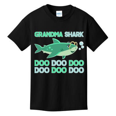 Grandma Shark Doo Doo Doo Kids T-Shirt