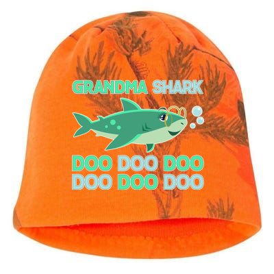 Grandma Shark Doo Doo Doo Kati - Camo Knit Beanie