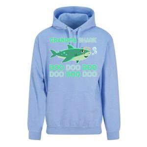 Grandma Shark Doo Doo Doo Unisex Surf Hoodie