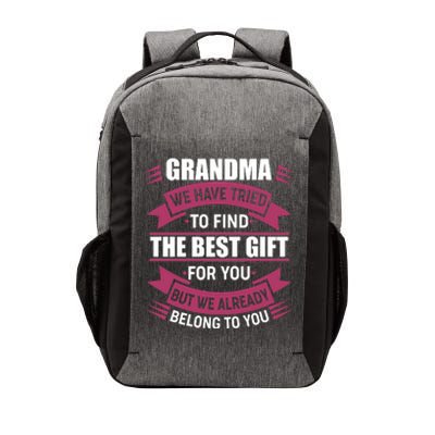 Grandma The Best Gift For You Vector Backpack