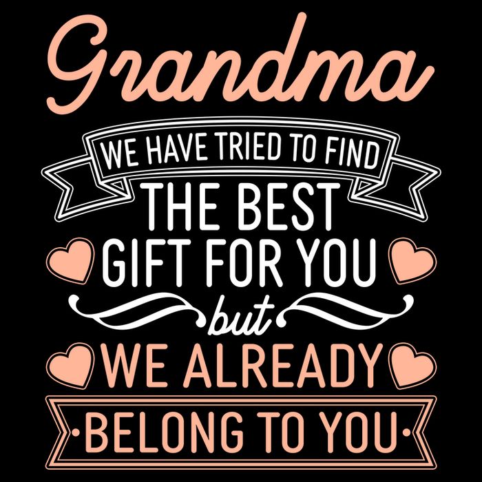 Grandma We Have Tried To Find The Best Gift For You Women's Crop Top Tee