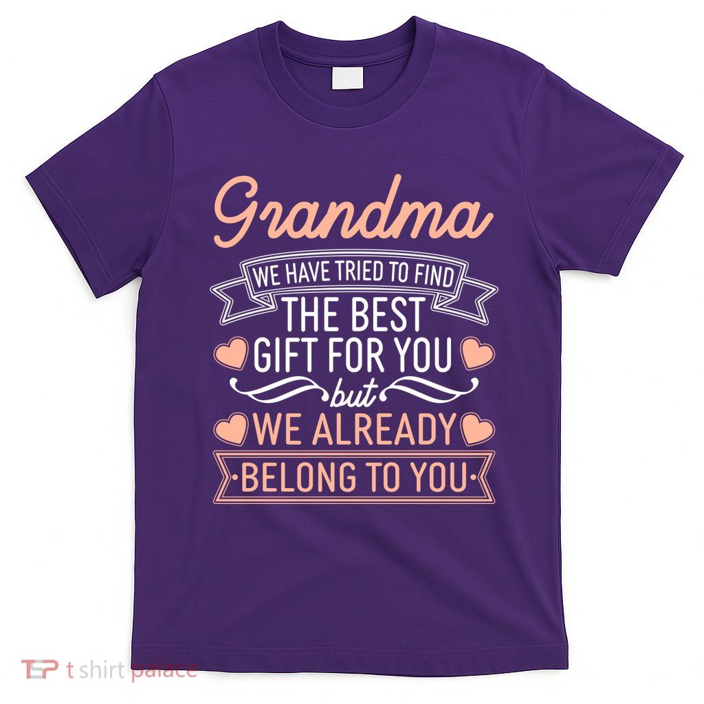 Grandma We Have Tried To Find The Best Gift For You T-Shirt