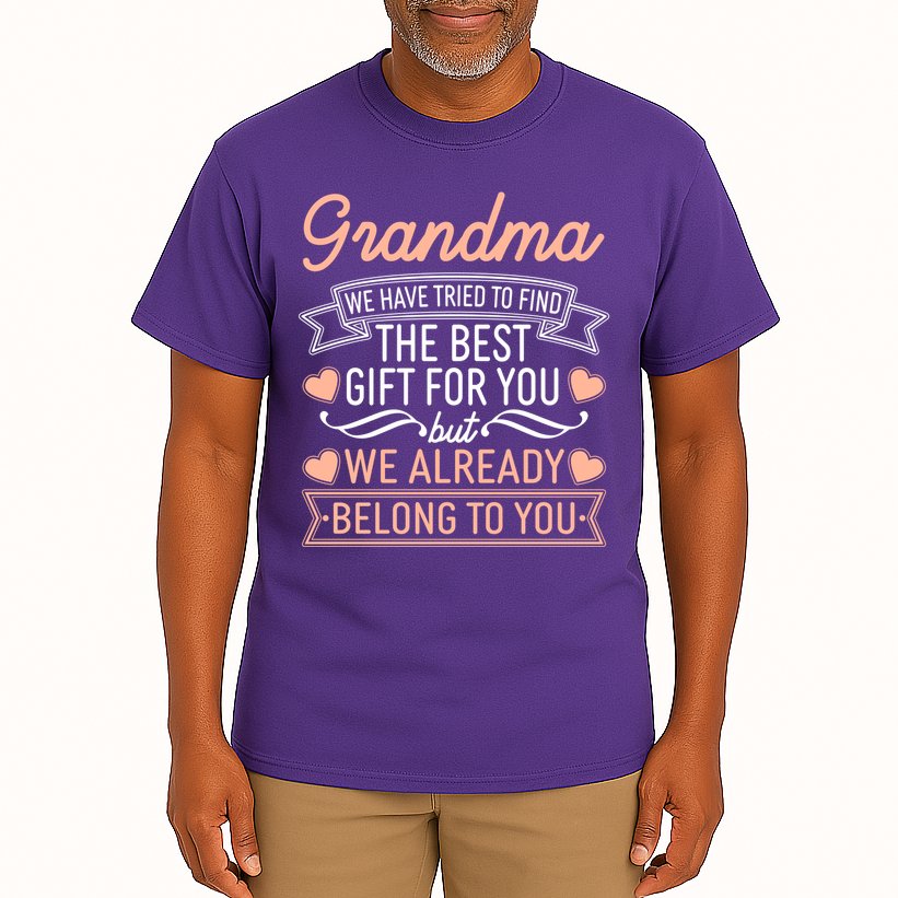 Grandma We Have Tried To Find The Best Gift For You Tall T-Shirt