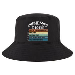 Grandma's To Do List Funny Cute Cool Comfort Performance Bucket Hat