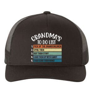 Grandma's To Do List Funny Cute Yupoong Adult 5-Panel Trucker Hat