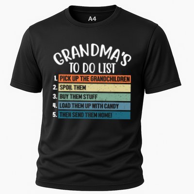 Grandma's To Do List Funny Cute Performance Shirt