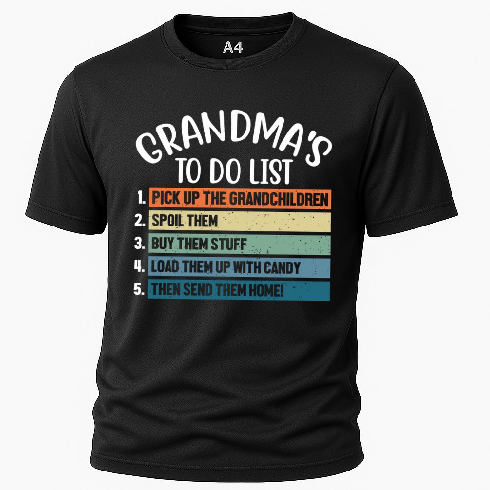 Grandma's To Do List Funny Cute Performance Shirt