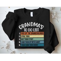 Grandma's To Do List Funny Cute Sweatshirt