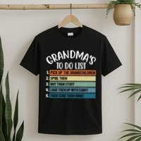Grandma's To Do List Funny Cute T-Shirt