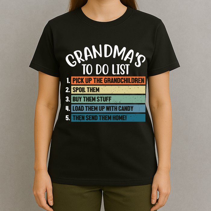 Grandma's To Do List Funny Cute T-Shirt