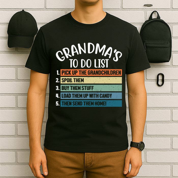 Grandma's To Do List Funny Cute T-Shirt