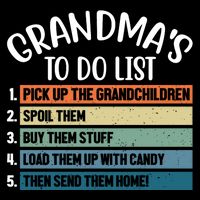 Grandma's To Do List Funny Cute Drawstring Bag