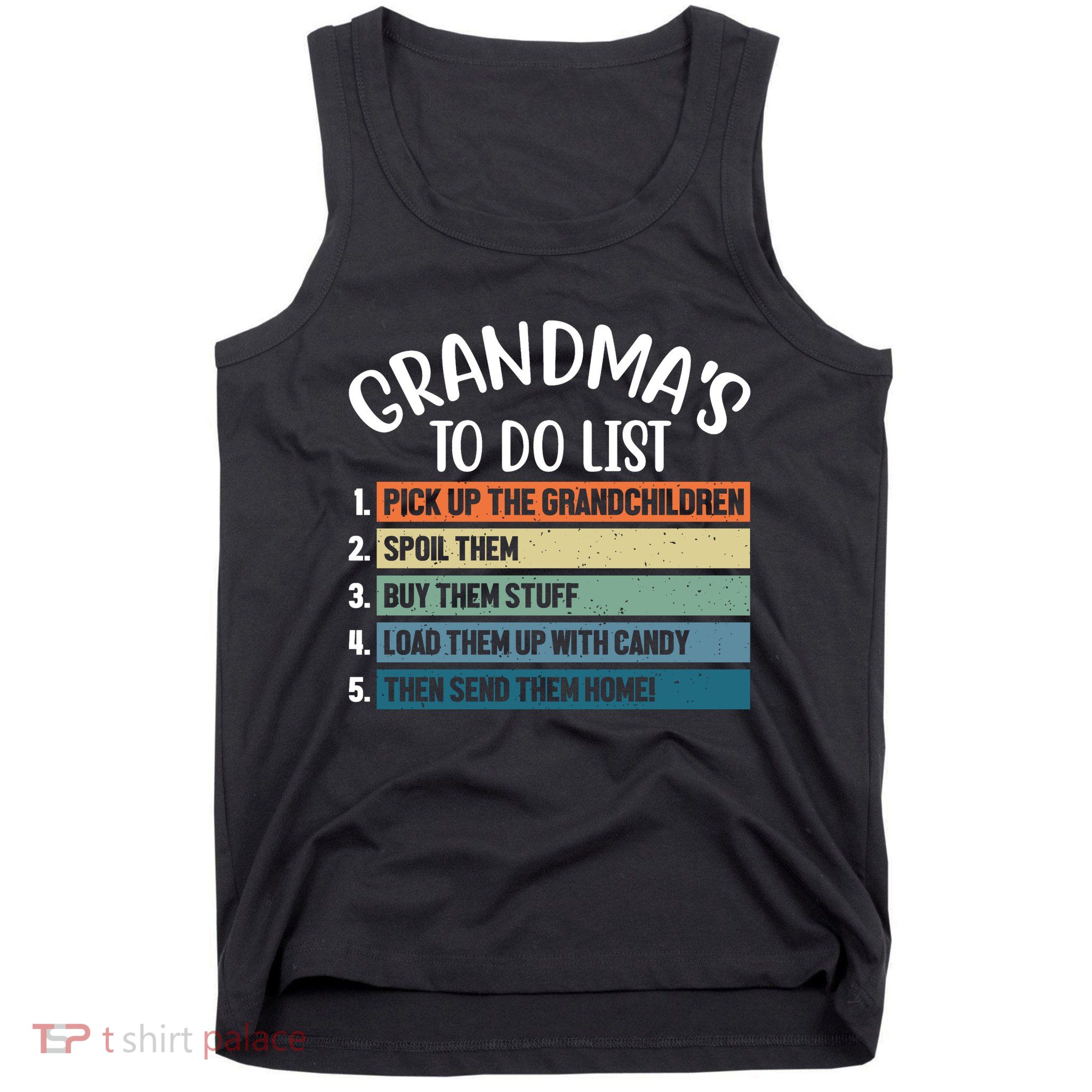 Grandma's To Do List Funny Cute Tank Top