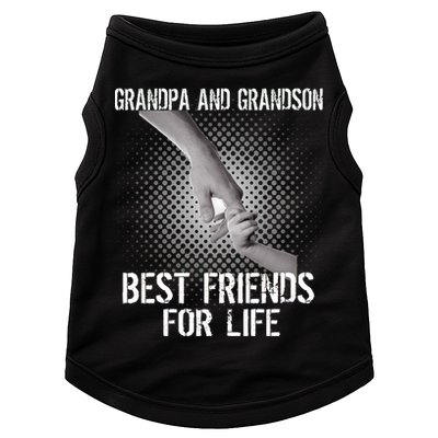 Grandpa And Grandson Best Friends For Life Doggie Tank