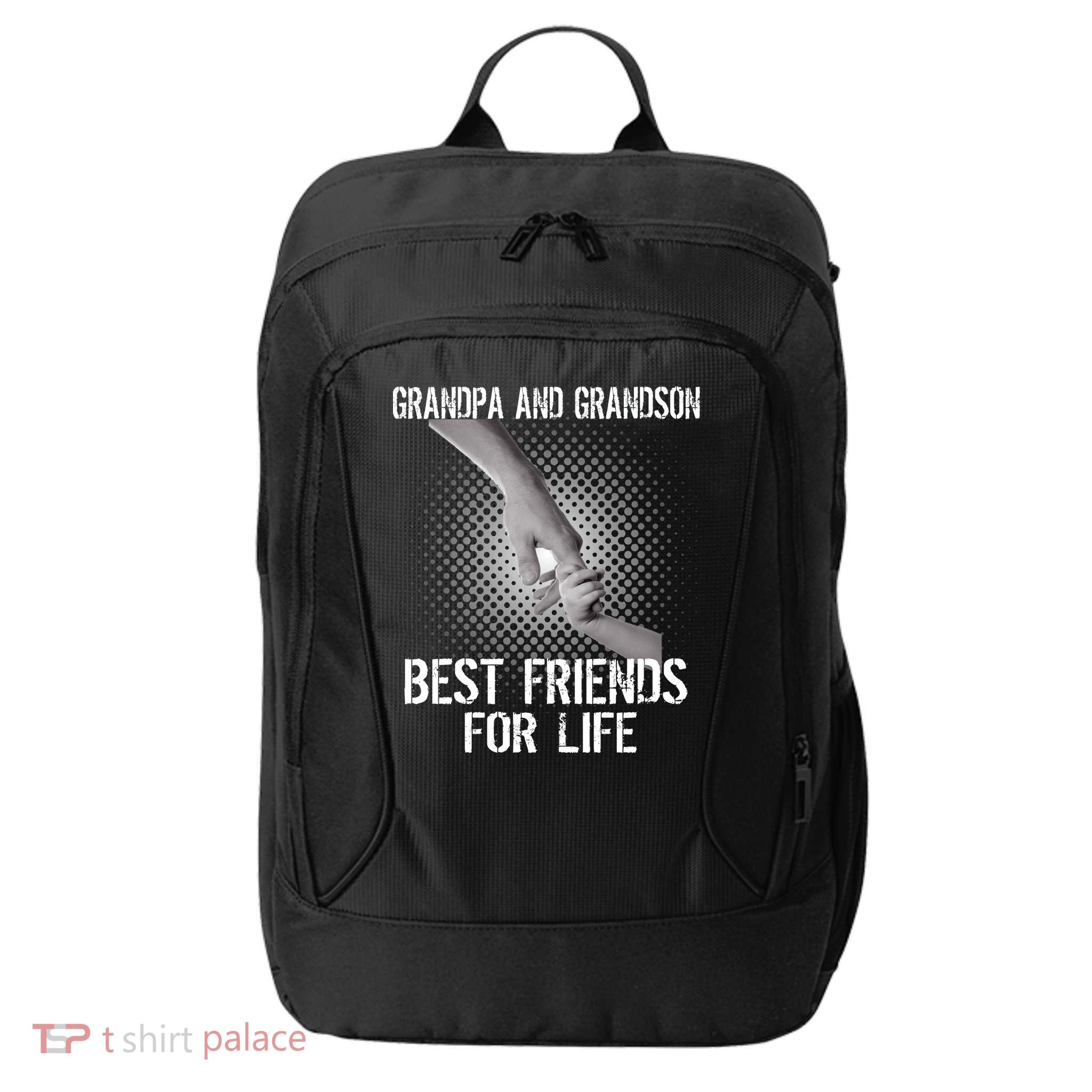 Grandpa And Grandson Best Friends For Life City Backpack