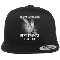 Grandpa And Grandson Best Friends For Life Flatbill Hat