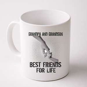 Grandpa And Grandson Best Friends For Life Coffee Mug