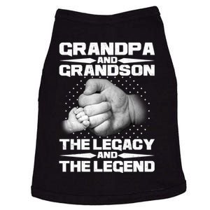 Grandpa And Grandson The Legacy The Legend Doggie Tank