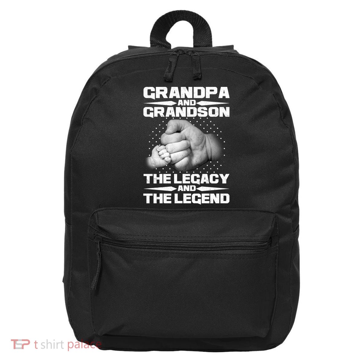 Grandpa And Grandson The Legacy The Legend 16 in Basic Backpack