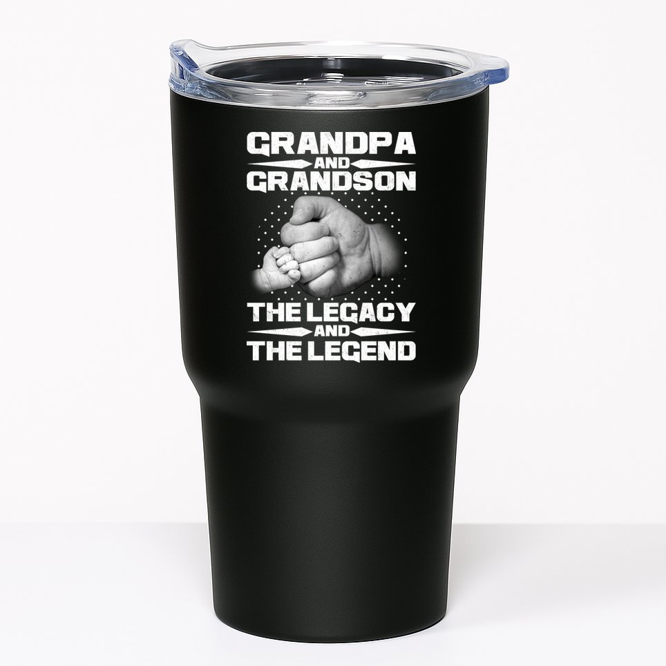 Grandpa And Grandson The Legacy The Legend Tumbler