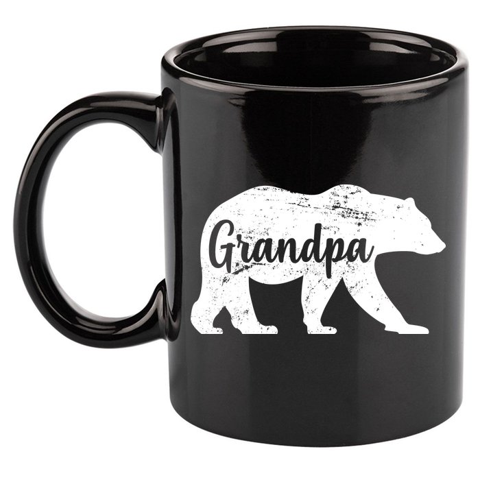 Grandpa Bear 11oz C Handle Ceramic Mug