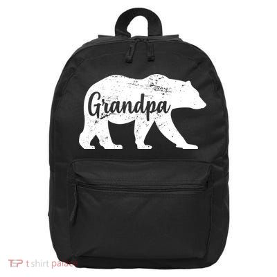 Grandpa Bear 16 in Basic Backpack