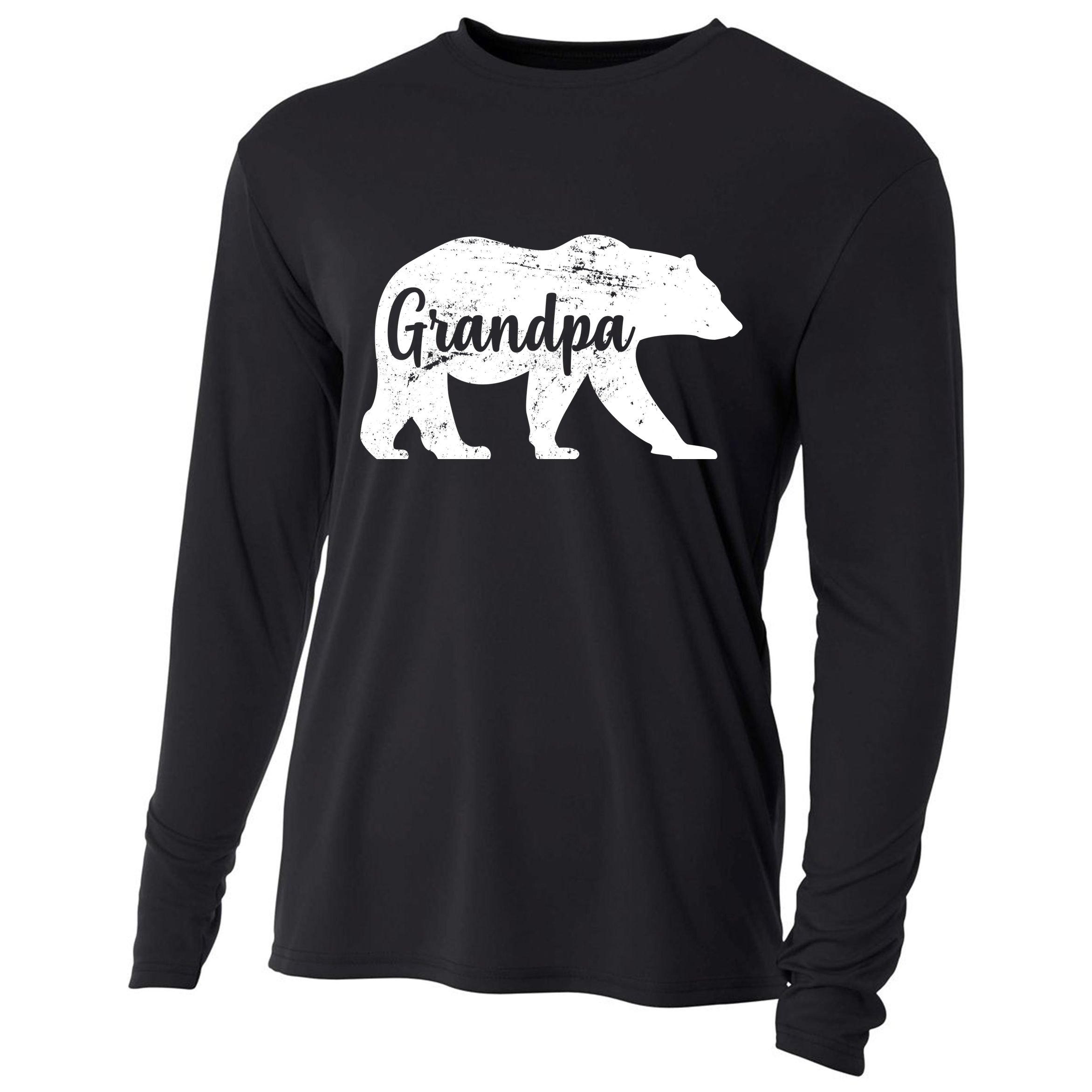 Grandpa Bear Cooling Performance Long Sleeve Crew