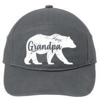 Grandpa Bear 7-Panel Snapback Hat