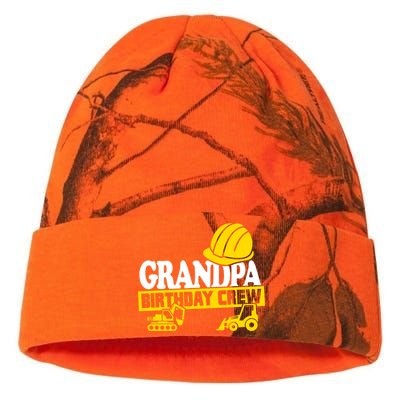 Grandpa Birthday Crew Construction Party Kati Licensed 12" Camo Beanie