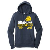 Grandpa Birthday Crew Construction Party Women's Pullover Hoodie