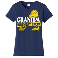 Grandpa Birthday Crew Construction Party Women's T-Shirt