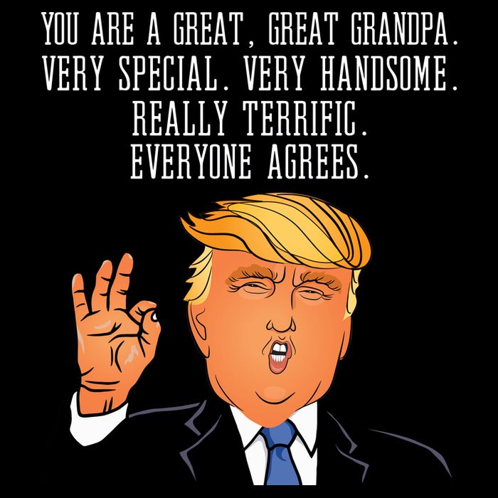 Grandpa Donald Trump Impact Tech Backpack