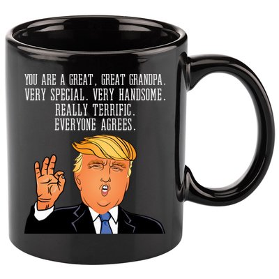 Grandpa Donald Trump 11oz C Handle Ceramic Mug
