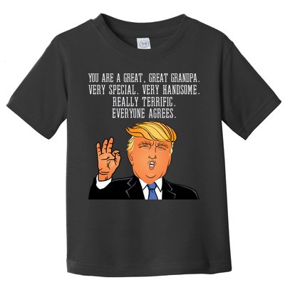 Grandpa Donald Trump Toddler T-Shirt