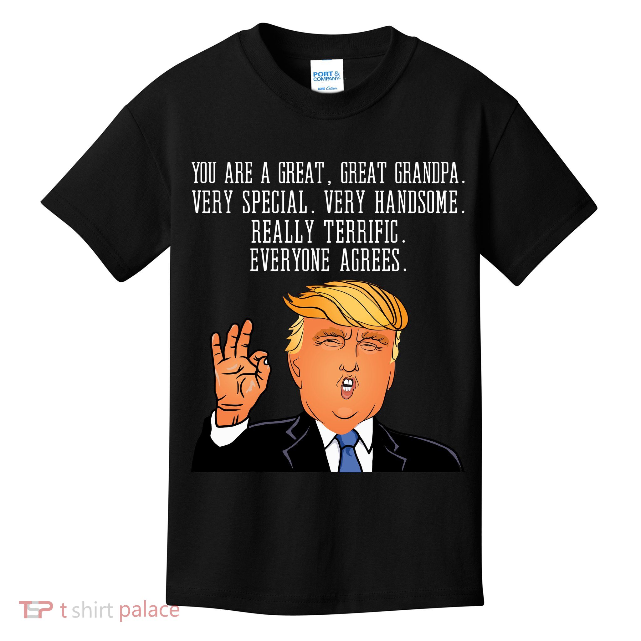 Grandpa Donald Trump Kids T-Shirt