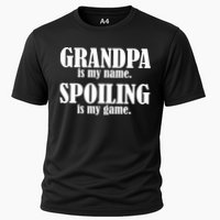 Grandpa Is My Name Spoiling Is my Game Performance Shirt