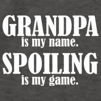 Grandpa Is My Name Spoiling Is my Game Vector Backpack
