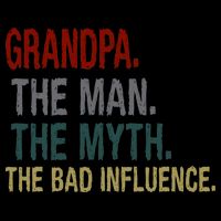 Grandpa Man Myth The Bad Influence Humor Mug
