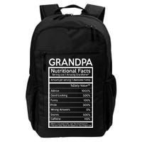 Grandpa Nutritional Facts Daily Commute Backpack