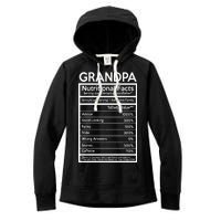 Grandpa Nutritional Facts Women's Fleece Hoodie