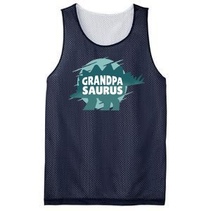 Grandpa Saurus Mesh Reversible Basketball Jersey Tank