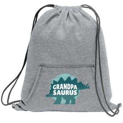 Grandpa Saurus Sweatshirt Cinch Pack Bag