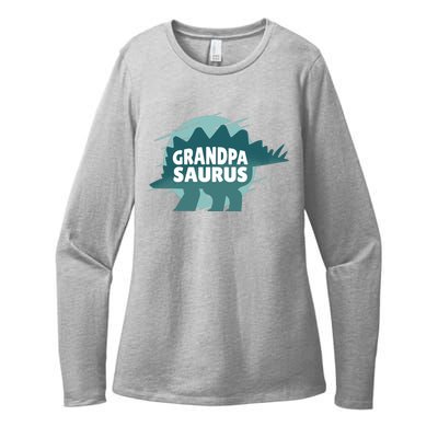 Grandpa Saurus Womens CVC Long Sleeve Shirt