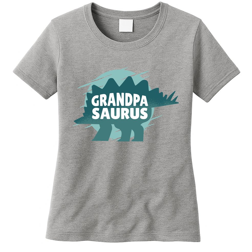 Grandpa Saurus Womens T-Shirt