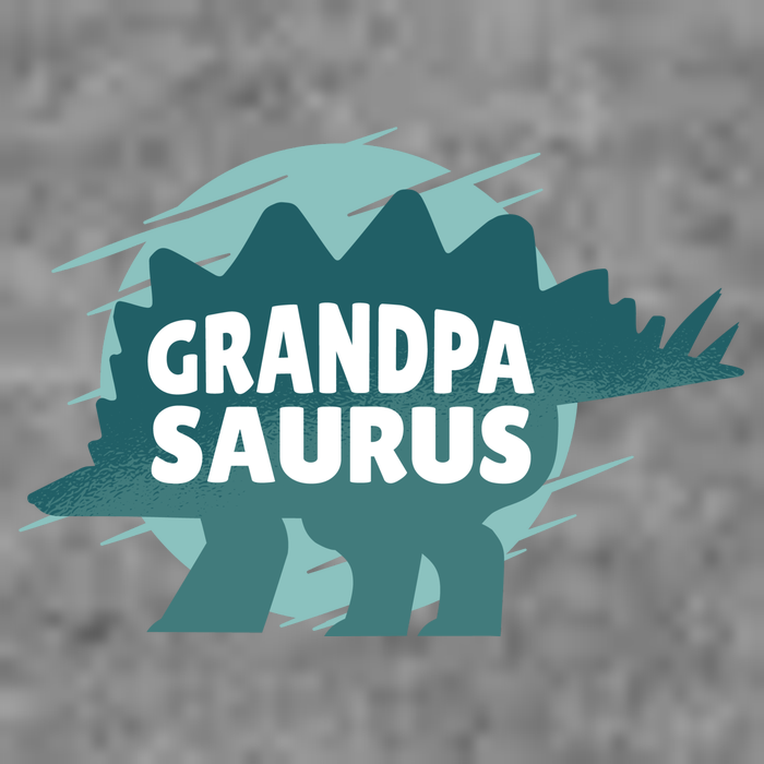 Grandpa Saurus Womens T-Shirt