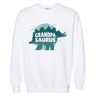 Grandpa Saurus Garment-Dyed Sweatshirt