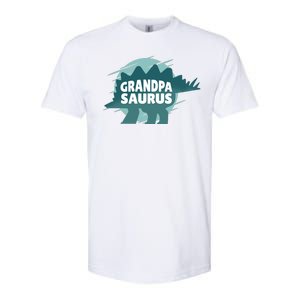 Grandpa Saurus Softstyle CVC T-Shirt