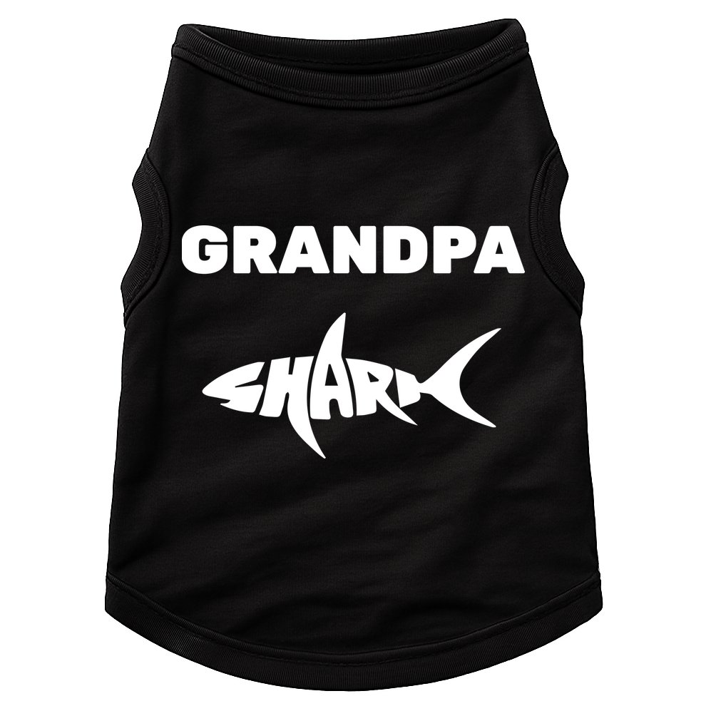 Grandpa Shark Doggie Tank