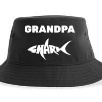 Grandpa Shark Sustainable Bucket Hat